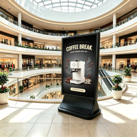 Bingkai Poster Besi Isi Air