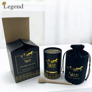 Caja de Cartón Redonda Popular de 180 ml y 250 g, Caja de Cartón Cilíndrica para Botellas de Miel de 380 ml y 500 g, Caja de Tubo de Miel Personalizada - Product Image 4