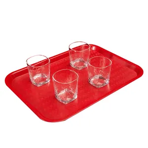Preservation Food Tray Plastic Product Tray Factory Professional Production Rectangle Serving Preservation Plastic Food Tray