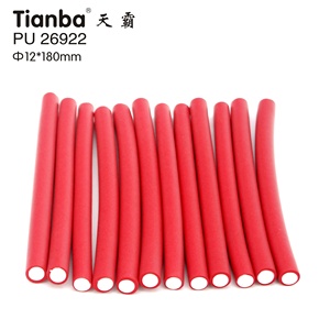 American Products Wholesale salon Soft Foam flex Flexi Flexible Twist Hair Bigoudis Rods Rollers For Barber - Product Image 5
