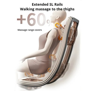 Nouveau design de fauteuil de massage électrique 4D Manipulator SL Track Zero Gravity avec airbags enveloppants pour tout le corps et Bluetooth - Product Image 4
