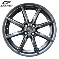 Jantes en alliage d'aluminium forgé CF 6061-T6 15-17 pouces 4x100 PCD 54.1 CB FIT Neuves pour MX-5 Miata NA NB Roadster Personnalisées ODM