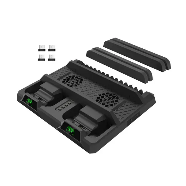 New Multi-function Cooling Fan Charging Stand For Xbox One Game Console Controller Accessories