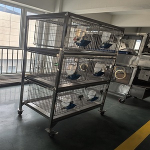 Thiết kế di động thỏ lồng với 150cm bữa ăn hutch mái nhà không thấm nước cho khóa an toàn các tính năng - Product Image 3