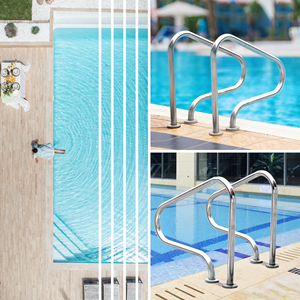 Corrimano per Piscina in Acciaio Inox 304 316 di Alta Qualità, Scala Antiscivolo per Piscina, Facile Installazione per Uso Residenziale e Commerciale - Product Image 3