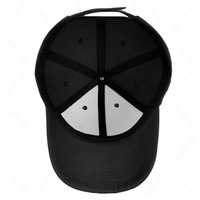 Gorra de Béisbol Deportiva de 6 Paneles, Estructurada, Lisa, 100% Poliéster, con Parte Superior Rígida, Personalizable con Logotipo, Venta al Por Mayor de Fábrica
