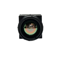 Objectif d'imagerie thermique infrarouge 19 mm de distance focale, monture M25, objectif IR F1.0 pour drones FPV 640*512 12um, détecteur