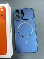 Étui de téléphone rigide en PC Corning durable, design magnétique, revêtement métallique, anti-rayures, antichoc, fin, compatible avec la charge sans fil