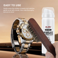 Nettoyant pour montres en spray liquide Magic Jewelry, marque privée, kit naturel or et argent JC6020BCK