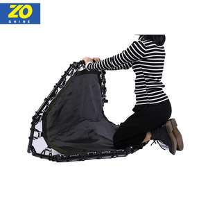 Petit <span class=keywords><strong>trampoline</strong></span> d'exercice Zoshine <span class=keywords><strong>avec</strong></span> poignée en mousse réglable, pliable, pour entraînement en intérieur, extérieur et jardin - Product Image 4