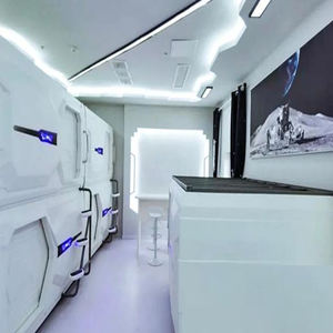 Cápsula de Dormir Espacial Personalizada de Buena Calidad para Habitación de Hotel por Termoformado y Moldeado al Vacío - Product Image 6