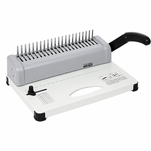 Manual Binding <b>Machine</b> A4 A3 Paper <b>Punch</b> Binder <b>Machine</b> Plastic Comb Binding Tool Office Document Binding Equipment - Product Image 1