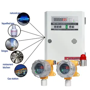 ATEX CE פיצוץ הוכחה קבוע co2 צג 0-5000ppm פחמן דו חמצני גלאי