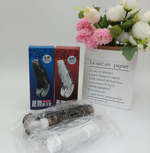 Anneau de retardement épaissi en cristal à dents de loup, préservatif pour usage intime, jouet sexuel pour adulte, pour chambre à coucher, commerce transfrontalier - Product Image 5