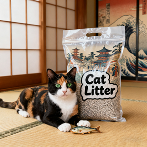 Bolsa <span class=keywords><strong>de</strong></span> Embalaje con Cierre Ziplock Resellable, Impresa a Medida, Acabado Mate, para Arena para Gatos, con Sellado Lateral, Tipo Bolsa <span class=keywords><strong>de</strong></span> Pie, <span class=keywords><strong>1</strong></span> <span class=keywords><strong>Kilo</strong></span> - Product Image 1