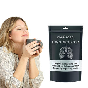 بيع بالجملة علامة خاصة شاي الجهاز التنفسي التخسيس للبالغين رئة التخلص من السموم المضادة للتدخين رئة واقية معالجة الخام - Product Image 5