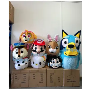 Fantasia de mascote de Plutão para festa de cosplay, fantasia de carnaval, vestido adulto, publicidade infantil, aniversário, dança, casamento, fantasia parva