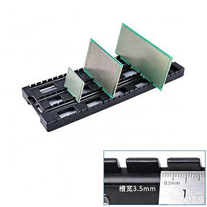 Bandejas y Contenedores para Piezas Pequeñas New Hope 2.2mm Blacak PS Conductivo, Bandeja Blister Conductora, Caja de Conducción de Fábrica, Estante ESD - Product Image 4