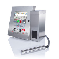 Machine de marquage industrielle CIJ à grande vitesse avec imprimante de date à jet d'encre JET2JET3 à petits caractères à configuration élevée