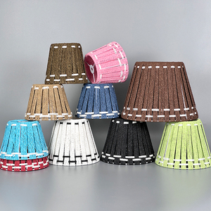 Nuovo Design: Paralumi e Coprilampade in <span class=keywords><strong>Corda</strong></span> di Canapa Retrò, Decorativi e Fatti a Mano, <span class=keywords><strong>Paralume</strong></span> Naturale Intrecciato - Product Image 1