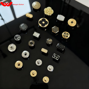 Wangxin New Customized Four-Piece Clasp Design Pattern <strong>Button</strong> for High-Quality Muslim Clothing Shirt with Metal Snap Fastener - Product Image 5