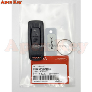 กุญแจรีโมทสมาร์ทแบบ Proximity 2 ปุ่ม 433MHz สำหรับมอเตอร์ไซค์ รุ่น 35111-K2S-T01 K2C สีดำ ผลิตจากพลาสติก ABS - Product Image 2