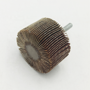 <span class=keywords><strong>Ponceuse</strong></span> à roue à lamelles avec ponçage abrasif à tige pour meuleuse électrique outil rotatif meuleuses à arbre flexible polissage rouille soudure fraise - Product Image 3