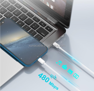 Câble de charge rapide USB-C vers USB-C 100W 1M 2M avec puce Emark PD 5A, câble de données à charge ultra-rapide pour <span class=keywords><strong>Apple</strong></span> MacBook iPhone 15 16 17 - Product Image 4