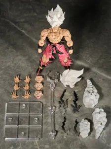 En stock N&T Studio Son Goku Figures <span class=keywords><strong>Dragon</strong></span> Ssj N T Goku SHF Battle Damaged 3.0 Anime Action Figures Collectible Model Toys - Product Image 1