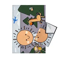 Torchon personnalisé-Ustensiles aquarelle torchon cuisine-pendaison de crémaillère ferme décorations maison serviette, grand-mère maman cadeau