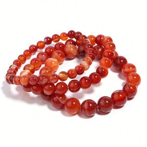 Bracelets tendance en pierre naturelle rouge, vente en gros d'usine, pour l'année du zodiaque et l'ambiance du <span class=keywords><strong>Nouvel</strong></span> <span class=keywords><strong>An</strong></span> - Product Image 4