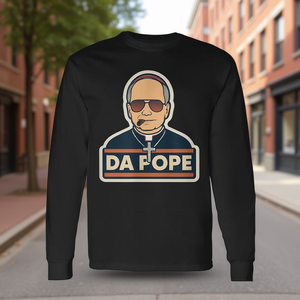 Camiseta de manga larga Da Pope Pope Robert Prevost Pope Leo Xiv - Product Image 3