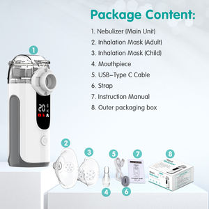 <span class=keywords><strong>Nebulizer</strong></span> Digital Mesh Inovatif dengan Atomisasi Manual dan Baterai AA dari Pabrik yang Terkemuka - Product Image 6