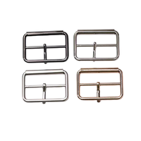 Ceinture métallique de 1 pouce pour boucle en alliage de zinc argenté et doré pour vêtements chaussures en cuir Handbags-25mm/50mm accessoires de manteau