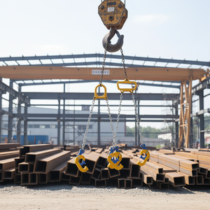 Pinza de Elevación para Tambor de Hierro de 0.5-2 Toneladas, Gancho de Doble Garra Tipo Águila para Montacargas, Agarre Seguro Antideslizante para Fábrica - Product Image 4
