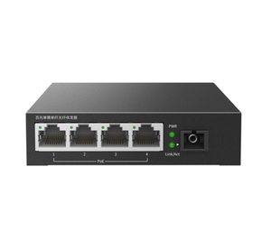 Convertisseur de média fibre optique monomode TP-LINK TL-FC114PB 100M 1SC+4POE RJ45 Transmission 20KM pour projet de surveillance par caméra - Product Image 3