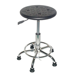 Taburete Antiestático ESD de Espuma Integral para Cuarto Limpio Clase 1000, Diseño Moderno de Silla Elevadora para Uso Hospitalario, Certificado BIFMA - Product Image 1