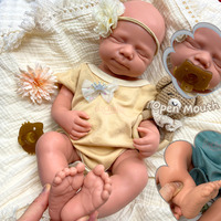Poupées Reborn lavables en silicone souple de 20 pouces, garçon/fille, réalistes, pour artistes Reborn professionnels, boutiques de puériculture