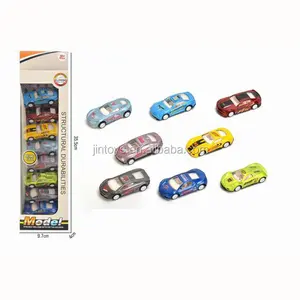 Jinming bán sỉ miễn phí bánh xe Die Cast xe đồ chơi mô phỏng hợp kim mô hình xe đồ chơi