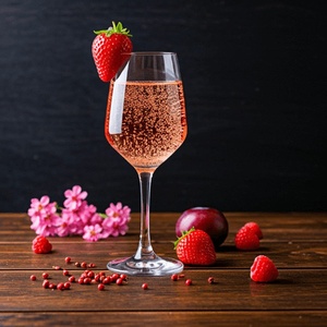 Vin pétillant italien de rose brut 750ml parfait avec des apéritifs et des plats de poisson 6 bouteilles pour boîte - Product Image 2
