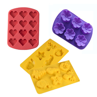 Moule à gâteau en silicone 8 pouces moule en silicone pour gâteau donut moule en silicone 3d pour gâteau mousse à la maison