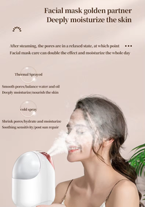 Nuevo hogar Sauna Spa pulverizador hidratante limpieza poros USB Spray Facial hidratante dispositivo aromaterapia <span class=keywords><strong>Aroma</strong></span> vaporizador Facial - Product Image 5