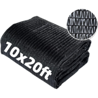 40% filet de jardin maille 10x20 FT ombre tissu serre pare-soleil net pour serre, jardin, plantes de patio, pergola