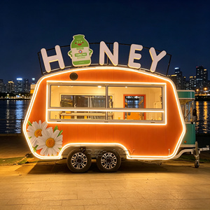 Remolque de Panadería Creativo con Certificación CE, Cocina Móvil de Acero Inoxidable para Café, Carrito de Comida para Helados al Aire Libre - Product Image 6