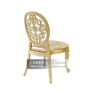 Nouveau Design hôtel Banquet événement, chaises en résine <span class=keywords><strong>de</strong></span> Style français <span class=keywords><strong>Louis</strong></span> xv empilables - Product Image 2