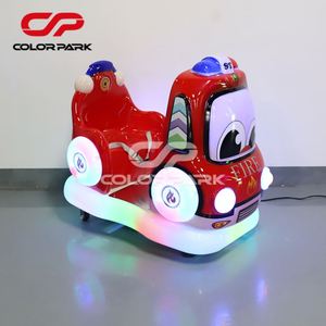 Manège pour enfants à monnayeur, type voiture à bascule, équipement de jeu vidéo d'arcade coloré pour parcs - Product Image 6