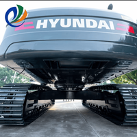 Excavatrice Hyundai d'occasion Hyundai305 HX305 30 tonnes, moteur Cummins et composants hydrauliques Kawasaki, 173 kW, avec pompe et moteur