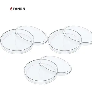 Fanen Wholesale Petri Dish Round Large Size Non Compartmented Cell Culture Dishes