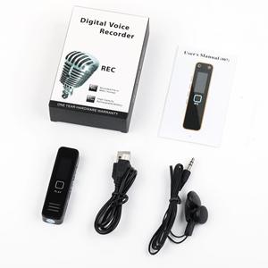 Grabadora de Voz Metálica A18 de 8GB |   Reducción de ruido HD con función de reproductor MP3 para reuniones y conferencias - Product Image 4
