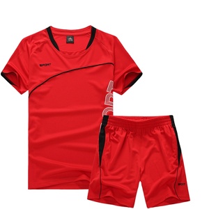 Jersey Sepak Bola Pria Lengan Pendek Cetak Digital Kustom Terlaris, Cepat Kering, 100% Poliester, Semua Musim - Product Image 4